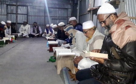 নড়াইলে বয়স্কদের কোরআন শিক্ষা অনুষ্ঠিত