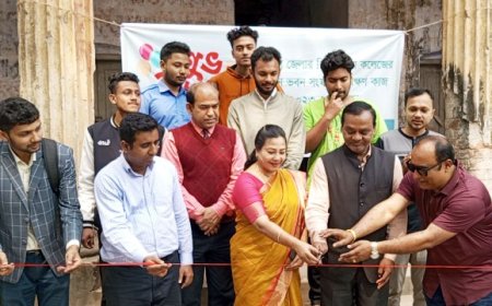ভিক্টোরিয়া কলেজে ‘গ্যালারি ভবন’ সংস্কার কাজের উদ্বোধন