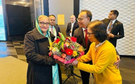 BFG Delegation Welcomed PM Sheikh Hasina in Munich