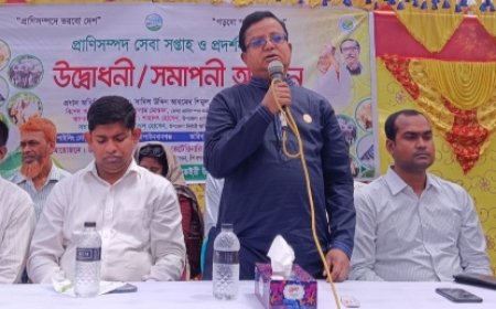 শিবগঞ্জে প্রাণিসম্পদ সেবা সপ্তাহ ও প্রদর্শনী অনুষ্ঠিত