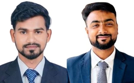 জবিস্থ পঞ্চগড় ছাত্র সংসদের নেতৃত্বে লালচান ও সাইয়ুম