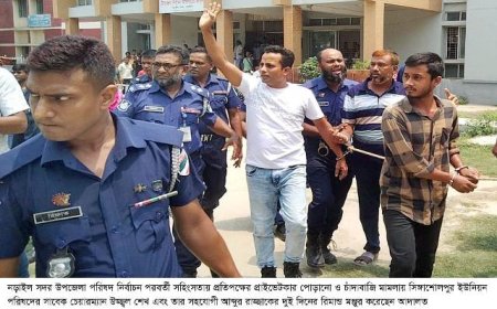 নড়াইলে সাবেক ইউপি চেয়ারম্যানসহ দু’জন রিমান্ডে