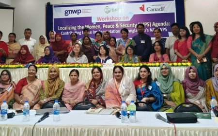 নারী, শান্তি ও নিরাপত্তা বিষয়ক কর্মশালার সমাপনী