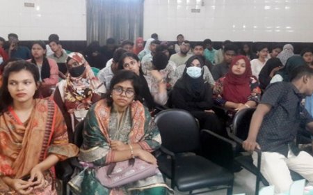 মেডিকেল প্রকৌশল ও বিশ্ববিদ্যালয় শিক্ষার্থীদের সংবর্ধনা
