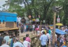 বাংলা ব্লকেডে বাকৃবিতে আবারও রেলপথ অবরোধ