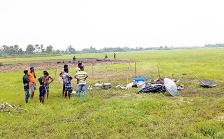 রামনগরচর এলাকায় বজ্রপাতে ৩ জনের মৃত্যু, আহত ১
