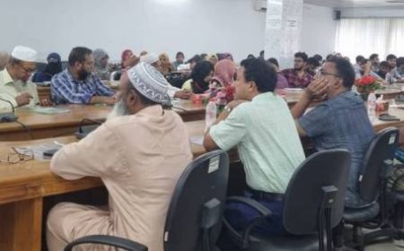 গ্রামীণ অর্থনীতিতে জৈব বর্জ্যের গুরুত্ব শীর্ষক আলোচনা বাকৃবিতে