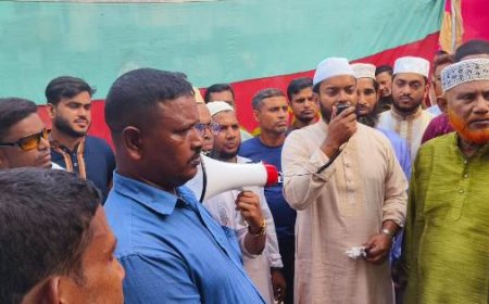 নড়াইল জামায়াতে ইসলামীর বিভিন্ন পূজামন্ডপ পরিদর্শন