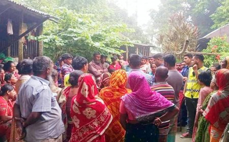 প্রধান শিক্ষককে গামছা পেঁচিয়ে হত্যা, ল্যাপটপ স্বর্ণালংকার খোয়া