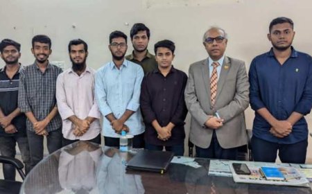 ববির নবনিযুক্ত প্রো-ভিসির সাথে সাংবাদিক সমিতির সাক্ষাৎ