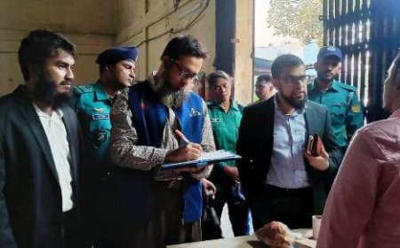 বিএসটিআই অভিযানে অবৈধ বেকারীকে জরিমানা