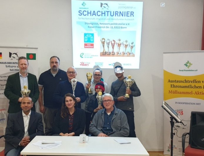 Zweites integratives Schachturnier: Interkulturelle Bedeutung des Schachspiels betont