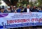 আন্তঃক্যাডার বৈষম্য নিরসনে কর্মকর্তাদের মানববন্ধন