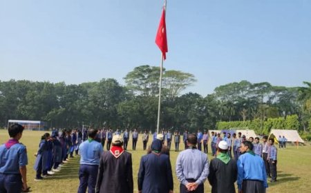 পবিপ্রবিতে বরিশাল বিভাগীয় কোর্স ফর রোভার মেট