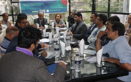জলবায়ু পরিবর্তন ও বাংলাদেশ বিষয়ে আলোচনা সভা অনুষ্ঠিত