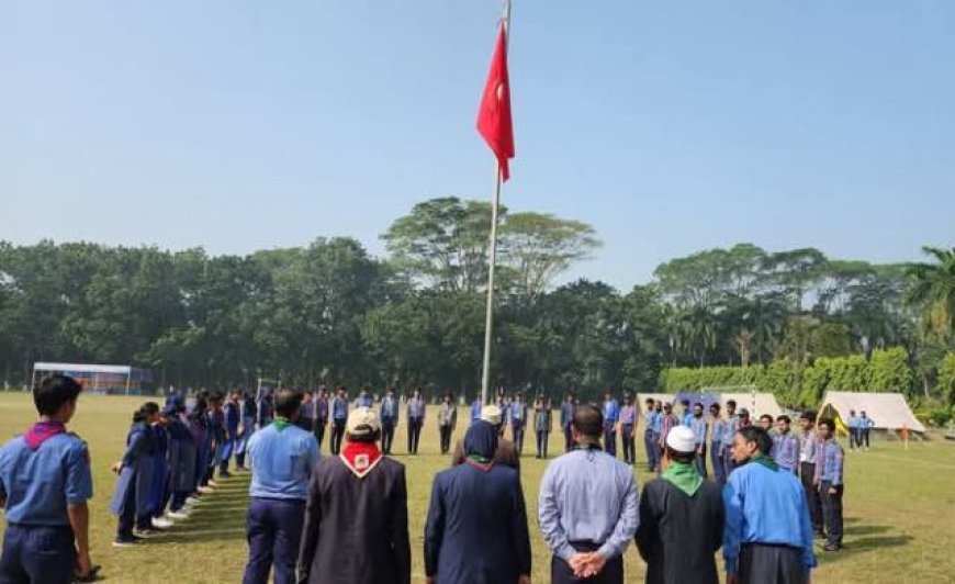 পবিপ্রবিতে বরিশাল বিভাগীয় কোর্স ফর রোভার মেট