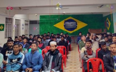 পবিপ্রবিতে বিজয়-২৪ হলে নবাগত শিক্ষার্থীদের সংবর্ধনা