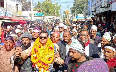হাজারো মানুষের ভালোবাসায় সিক্ত বিএনপি নেতা জহিরুল