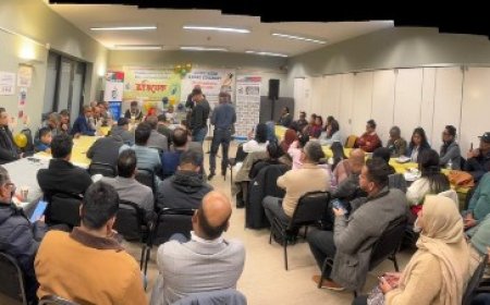 ইউকে বাংলা রিপোর্টার্স ইউনিটির অভিষেক ও পদক প্রদান