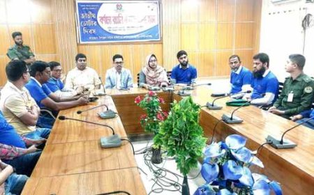 জাতীয় ভোটার দিবস উপলক্ষ্যে শোভাযাত্রা ও আলোচনা সভা