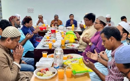 বাকৃবি পিএইচডি গবেষক সমিতির ইফতার চক্র