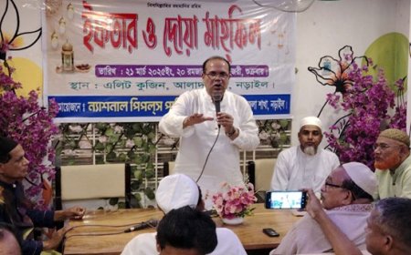 নড়াইলে এনপিপির ইফতার ও দোয়া মাহফিল অনুষ্ঠিত