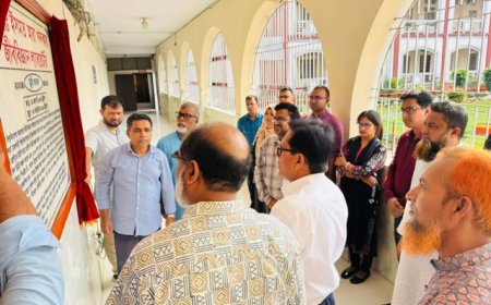 কেবি কলেজের জীববিজ্ঞান ল্যাবরেটরি উদ্বোধন