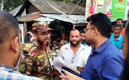 কোরবানির হাটে অতিরিক্ত আদায়ে ৬ ইজারাদারকে জরিমানা