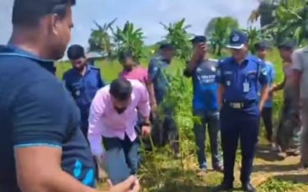 নড়াইলে অজ্ঞাত কঙ্কাল, মাথার খুলি ও নারীর পোশাক উদ্ধার