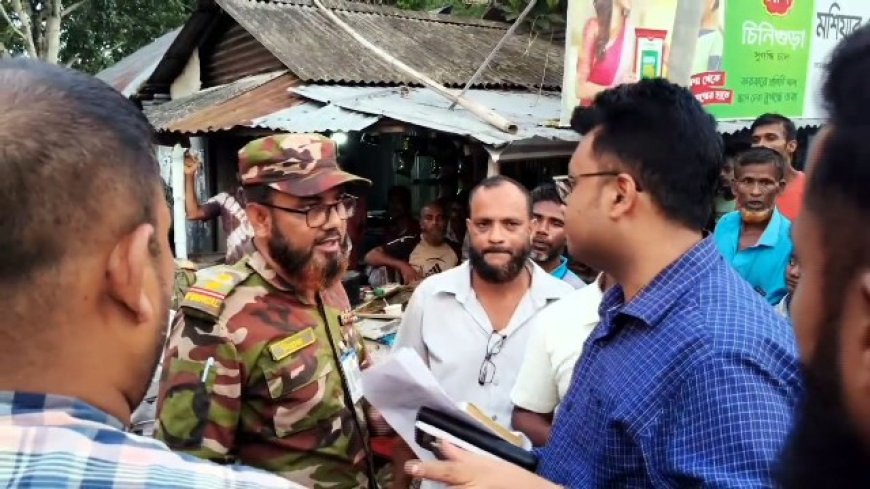 কোরবানির হাটে অতিরিক্ত আদায়ে ৬ ইজারাদারকে জরিমানা
