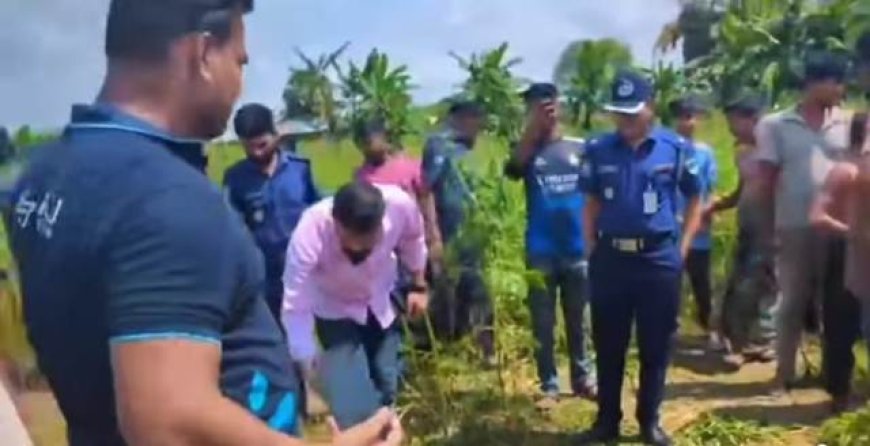 নড়াইলে অজ্ঞাত কঙ্কাল, মাথার খুলি ও নারীর পোশাক উদ্ধার