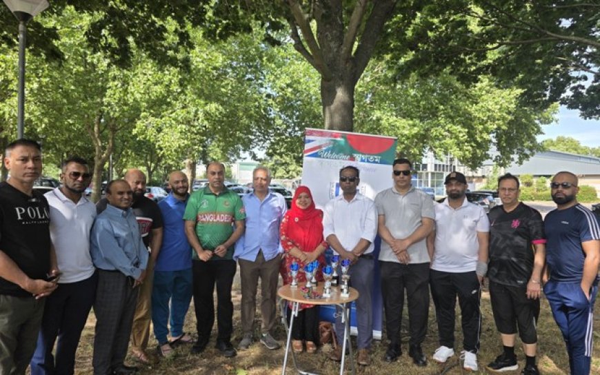 ইউকেবাংলা রিপোর্টার্স ইউনিটির ব্যাডমিন্টন প্রতিযোগিতা সম্পন্ন
