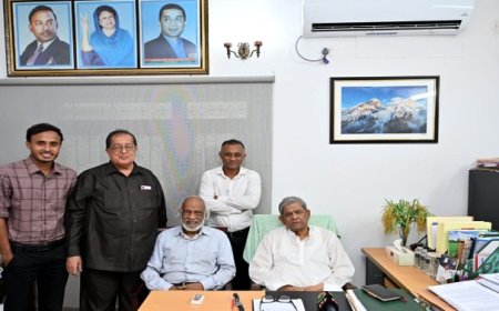 বিএনপি মহাসচিবের সঙ্গে নাগিব হোসেনের সৌজন্য সাক্ষাৎ