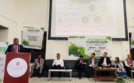 Five Days International Climate Camp Started in Nepal