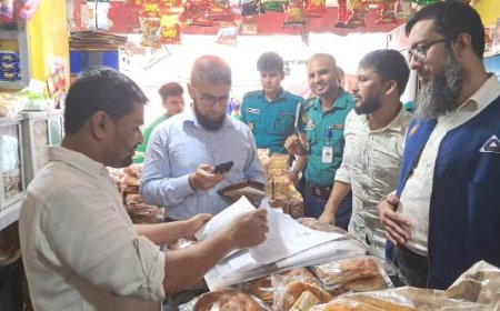রাজশাহীতে বিএসটিআই’র অনুমোদনবিহীন বেকারীকে জরিমানা