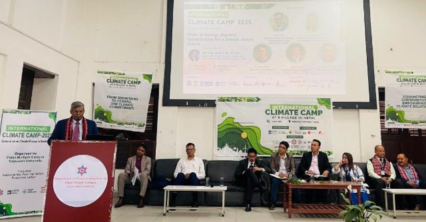 Five Days International Climate Camp Started in Nepal