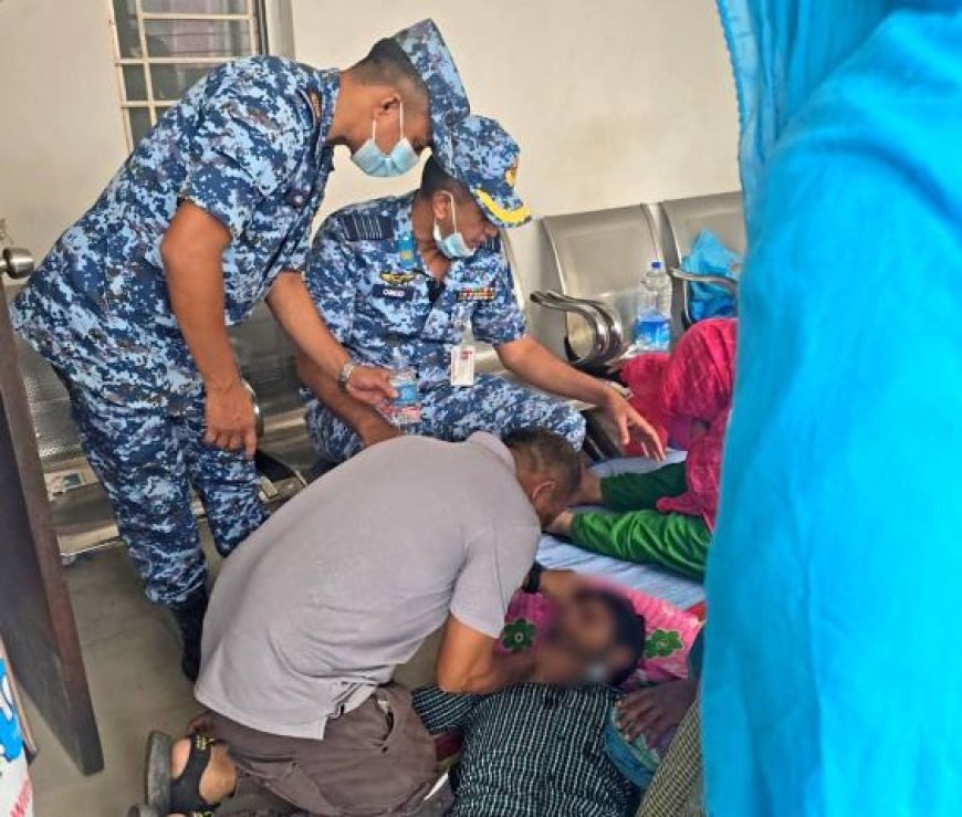 বার্ন ও সার্জারি ইনস্টিটিউটে বিমান বাহিনীর সহায়তা কেন্দ্র স্থাপন 