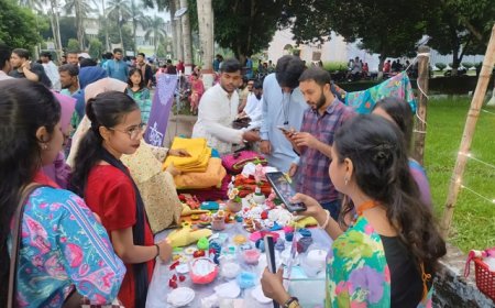 বাকৃবিতে ‘নস্টালজিয়ায় বাংলা’ ফিরে এলো পুরনো দিনের স্মৃতি