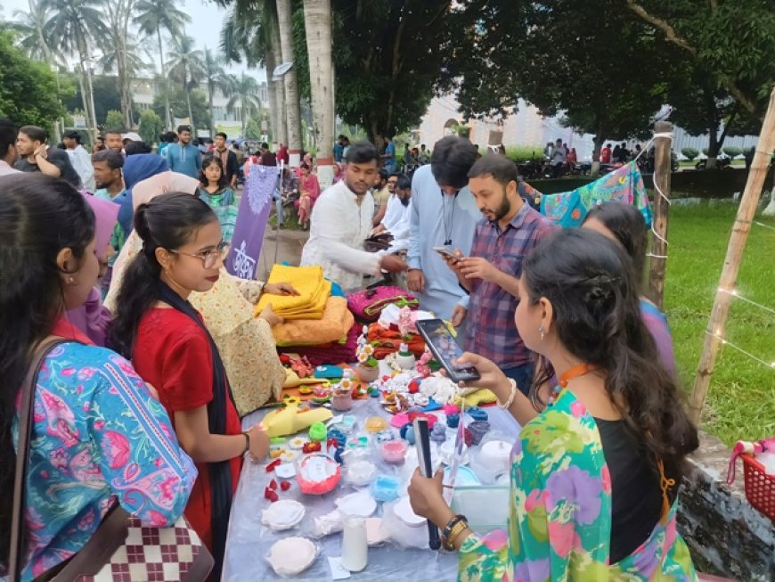 বাকৃবিতে ‘নস্টালজিয়ায় বাংলা’ ফিরে এলো পুরনো দিনের স্মৃতি