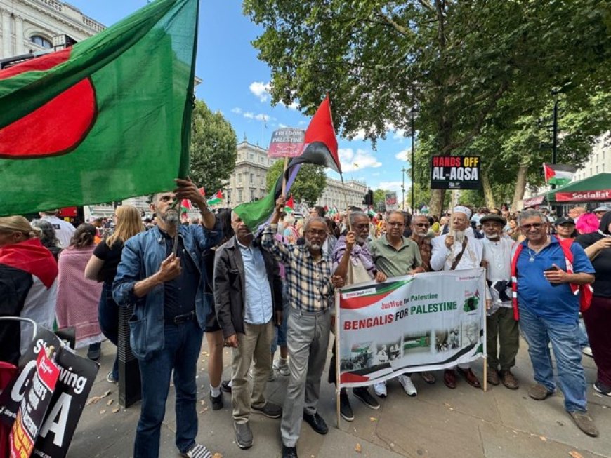 Over 100,000 March demanding end to Gaza conflict