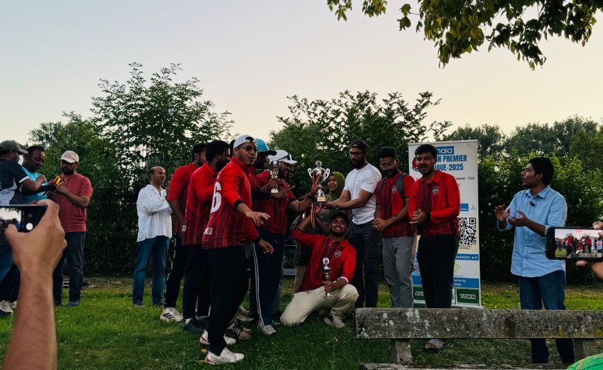 প্রথম নালা বিপিএল চ্যাম্পিয়ন টাইগার্স আম মাইন ফ্রাঙ্কফুর্ট