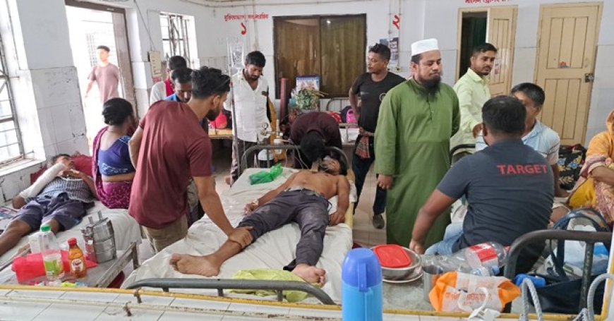 নড়াইলে সড়ক দুর্ঘটনায় স্কুলছাত্র নিহত, আহত ৬ 