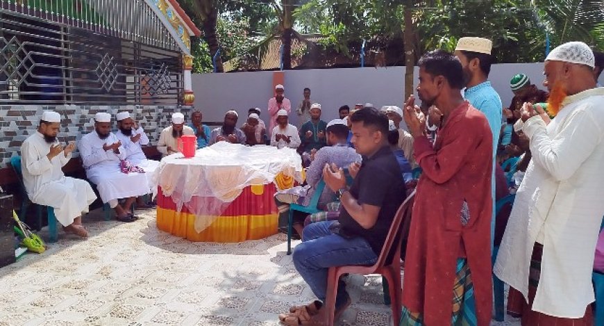 শ্রমিকদল নেতাদের শুভেচ্ছা বিনিময় ও দোয়া অনুষ্ঠিত