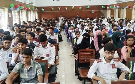 ছাত্র শিবিরের নবীনবরণ ও ক্যারিয়ার গাইডলাইন অনুষ্ঠিত