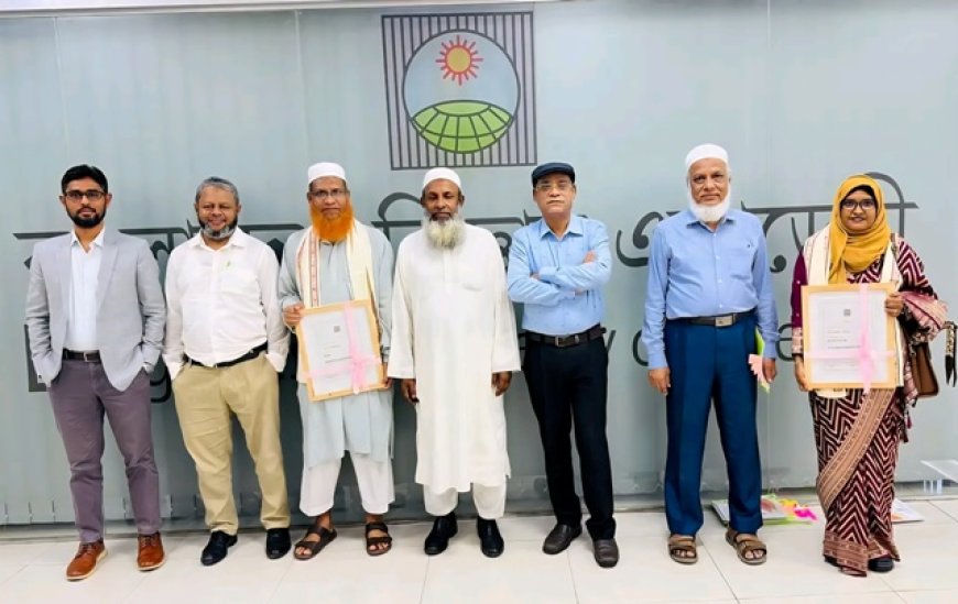 বাকৃবির ছয় অধ্যাপক বিজ্ঞান একাডেমির ফেলো নির্বাচিত