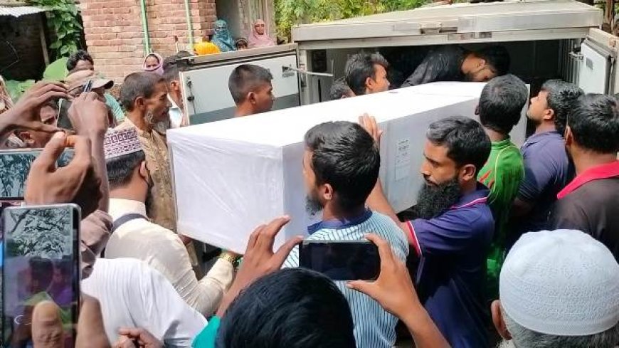 মালয়েশিয়ায় সড়ক দুর্ঘটনায় নিহত দুই বাংলাদেশীর দাফন