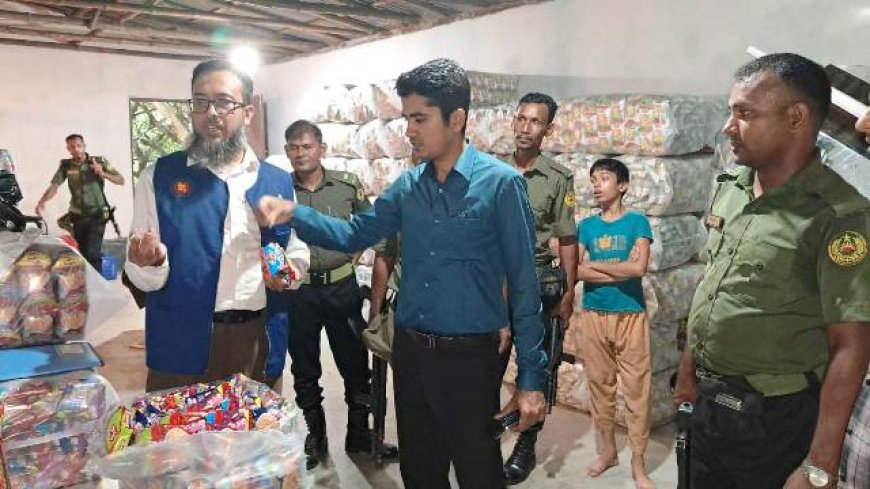 পুঠিয়ায় বিএসটিআই অভিযানে দুই প্রতিষ্ঠানকে জরিমানা