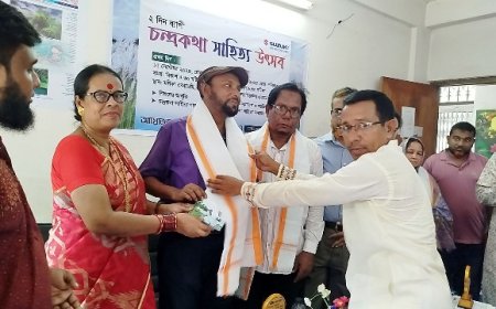 নড়াইলে সাহিত্য সম্মাননা ও লেখক সমাবেশ অনুষ্ঠিত