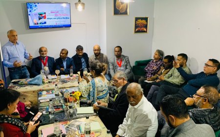“আজকের শতাব্দী”র ডঃ আহমেদ উল্লাহ সংখ্যা প্রকাশনা উৎসব