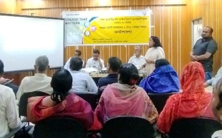প্রকল্পের অগ্রগতি ও পরিকল্পনা বিষয়ক কর্মশালা অনুষ্ঠিত